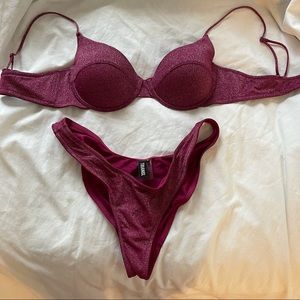 Triangl underwire bikini